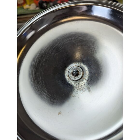 International Silver Modernist 2 Quart Round Food Warmer Dish Chafing Casserole - Picture 4 of 8